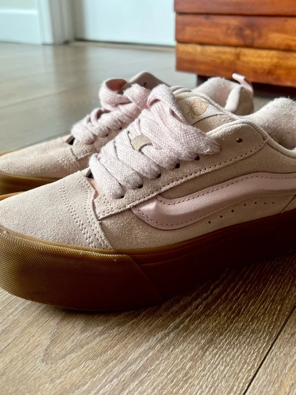 Vans Knu Stack Woman Pink Sneaker - Picture 4 of 6